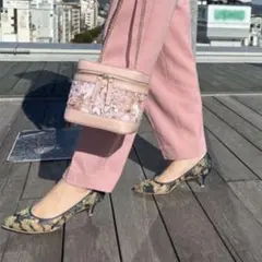 【23cm】Diana　ダイアナ　絵画シリーズ　北斎　パンプス