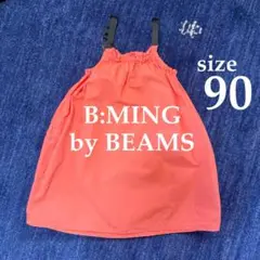 B:MING by BEAMS 90 キャミワンピース オレンジ ワンピース