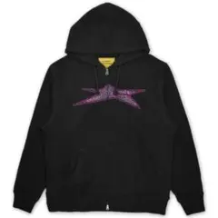 carpet company bizzaro rhinestone zip up