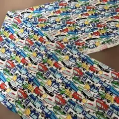 【ハギレ】約110cm幅×約50cm くるま柄