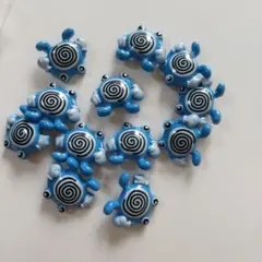 任天堂　ポケットモンスター/ポケモン　ニョロゾ・足つきボタン12個/ダイカット