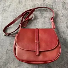 【VAN VALENTINO】ヴァンヴァンレティノ レザーショルダーバッグ