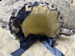 麦わらボンネット
