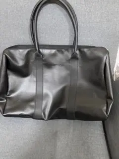 未使用ナノユニバース 黒 ボストンバッグ