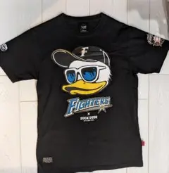 北海道日本ハムファイターズ DUCK DUDE コラボ Tシャツ M
