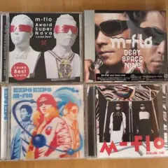 き9224】m-flo 　エムフロウ　ベスト アルバム　CD４枚セット DVD付