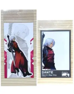 大カプコン展 デビルメイクライ ダンテ ステッカー クリアカード 2点セット