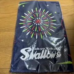 つば九郎×つばみ　花火フェイスタオル