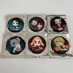 鬼滅の刃 布缶バッジコレクション 第四弾 6個セット
