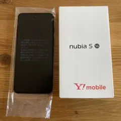 nubia S 5G ブラック Y!mobile【美品】