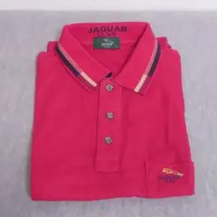 JAGUAR CLUB 赤 ポロシャツ L