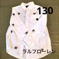 ラルフ・ローレン 刺繍ポロシャツ 130