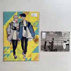 跪いて愛を問う 名場面イラストカード クリアファイル