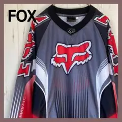 【オーバーサイズ】FOX レーシング ゲームシャツ メンズ 古着