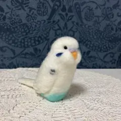 23☆セキセイインコ☆白ハルクイン(黒少なめ)