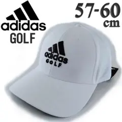 新品 白 アディダス adidas メンズ ゴルフキャップ 帽子