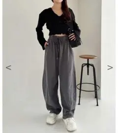 スエットカーブパンツ