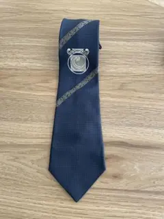 美品 Dominique France ドミニクフランス　紺　ネクタイ