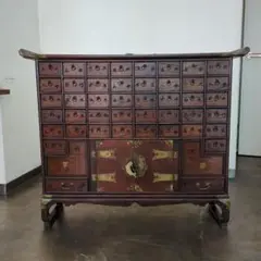 李朝棚 和風木製タンス 金属金具付き 楽天市場】☆倉庫移転の為、在庫処分SALE！☆ 【送料無料・開梱