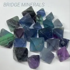 ダークカラー　フローライト　八面体　50g　⑥