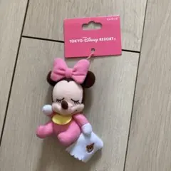 東京ディズニーリゾート ミニー ぬいぐるみ キーホルダー