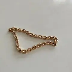 ゴールドトーン チェーンブレスレット