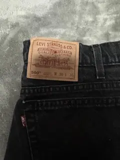 Levi's 560 ブラックデニム W 36 L 36