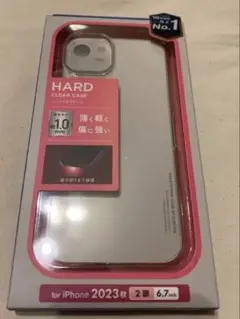 新品　ELECOM ハードクリアケース for iPhone 15 6.7インチ