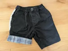キムラタン 黒のハーフパンツ 100cm