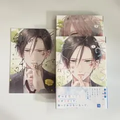 秘めごとを味わって 上下巻　アニメイトセット12P小冊子付き　梅田みそ