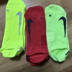 2025新品　3足セット　NIKEランニングソックス25-27cm