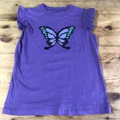 GU 150センチ ちょうちょ　Tシャツ