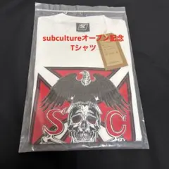 サブカルチャー 実店舗限定オープン記念 Tシャツ ホワイト サイズ2 キムタク着