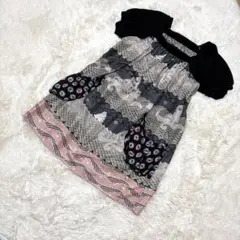 希少✨️ ツモリチサト tsumori chisato シルク100 セットアップ