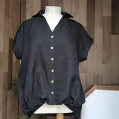 半袖シャツ　BLACK