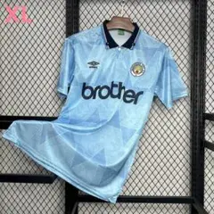 未使用 1989/1991 マンチェスター シティ ホーム oasis オアシ