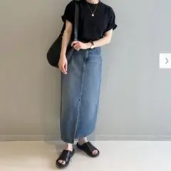 UNIQLO デニムロングスカート