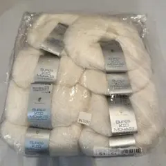 スーパーキットモヘア　ホワイト 20g 165m