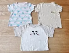 どうぶつの森 シナぷしゅ スヌーピー Tシャツ3枚セット 90cm