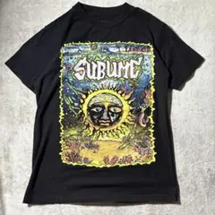 古着 Sublime サブライム Sun Face復刻 バンドT S 黒