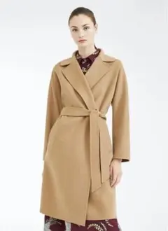 定価20万未使用⭐️Max Mara ピュアヴァージンウール ダブルフェイスコート