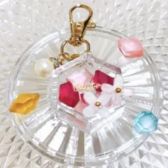 〖レジンキーホルダー〗琥珀糖☆即日発送⋆*