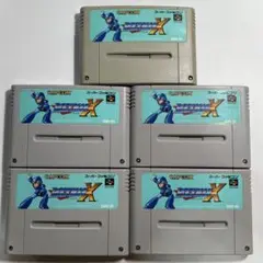 【5本セット】SFC ロックマンX 動作確認済み スーパーファミコン ソフト