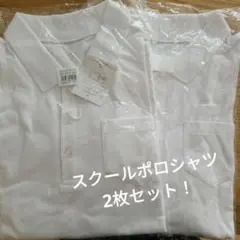 【新品未使用】キッズ ポロシャツ（長袖）2枚セット 150