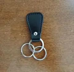 【クリアランスセール】本牛革レザーキーリング