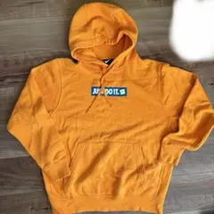 NIKE JUST DO IT プリント パーカー size M オレンジ