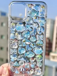 水生生物デザイン iPhoneケース11 promax