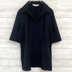 ロートレアモン オープンカラー Vネック ポロシャツ 【M】 デイリー 日本製