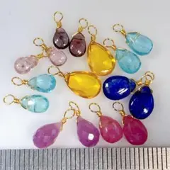 サービス品＊天然石のチャームアソートy58