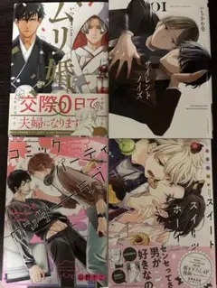 商業BL漫画 まとめ売り 4冊セット